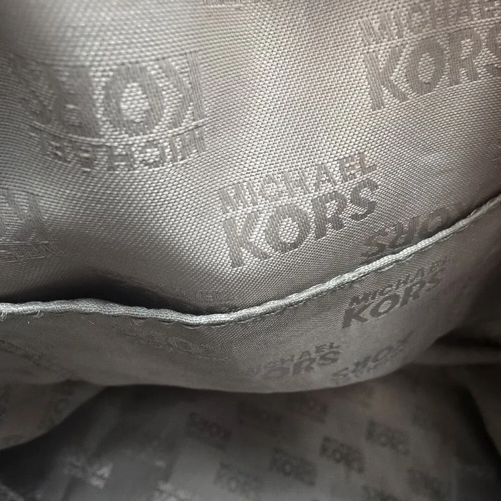 MICHAEL KORS JET SET TOP ZIP TOTE Pebbled Ballet Pink Leather